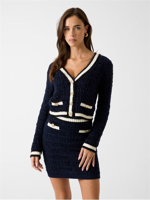 Cardigan maglia testurizzata GUESS | W5BR0EZ4090/F7EB
